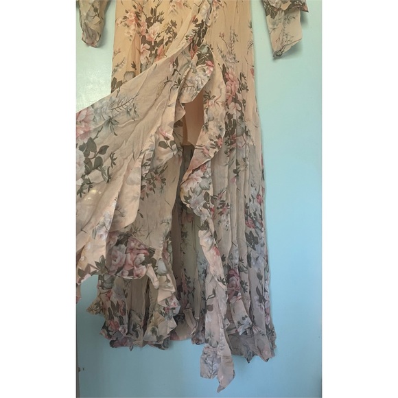 Zimmermann Aerial Ruffle Floral Silk Maxi Dress - Picture 7 of 16
